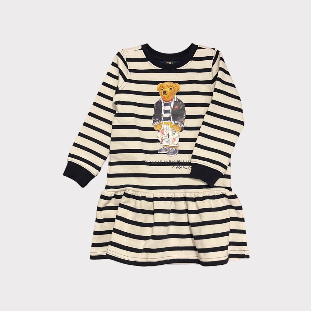 Polo Ralph Lauren Polo Bear Stripe Dress